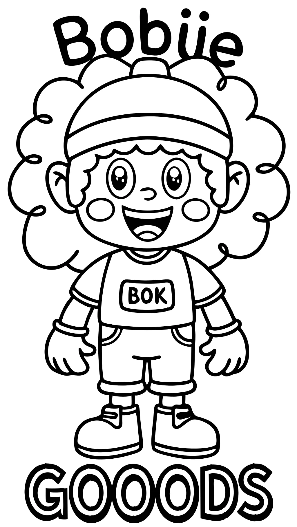 printable coloring bobbie goods coloring pages